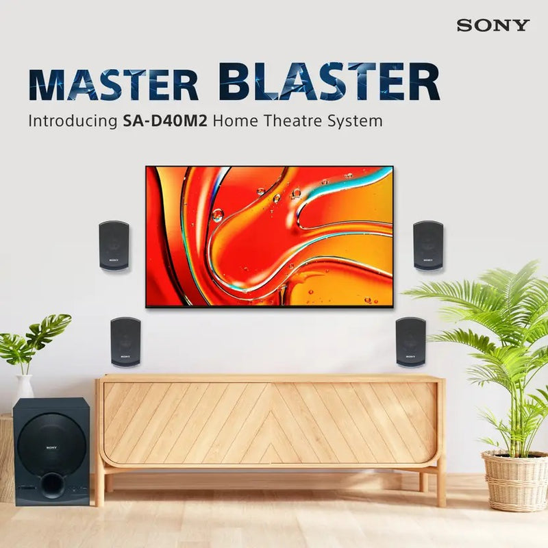 SONY New SA-D40M2 All In One 4.1ch Home Theatre